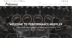 Desktop Screenshot of performancemuffler.net